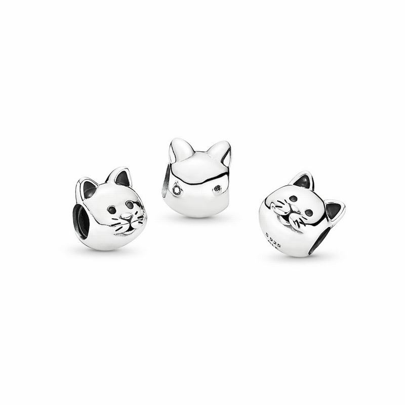 Pandora Curious Cat Charm Silver Egypt SG8976201